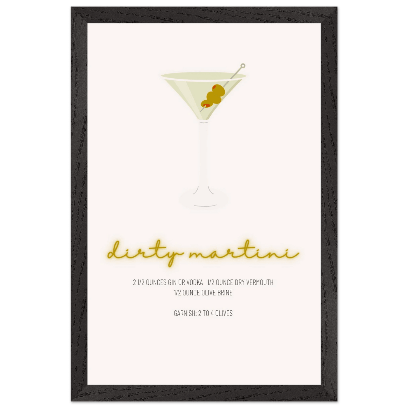 Dirty Martini Recipe - Vibrantwalls