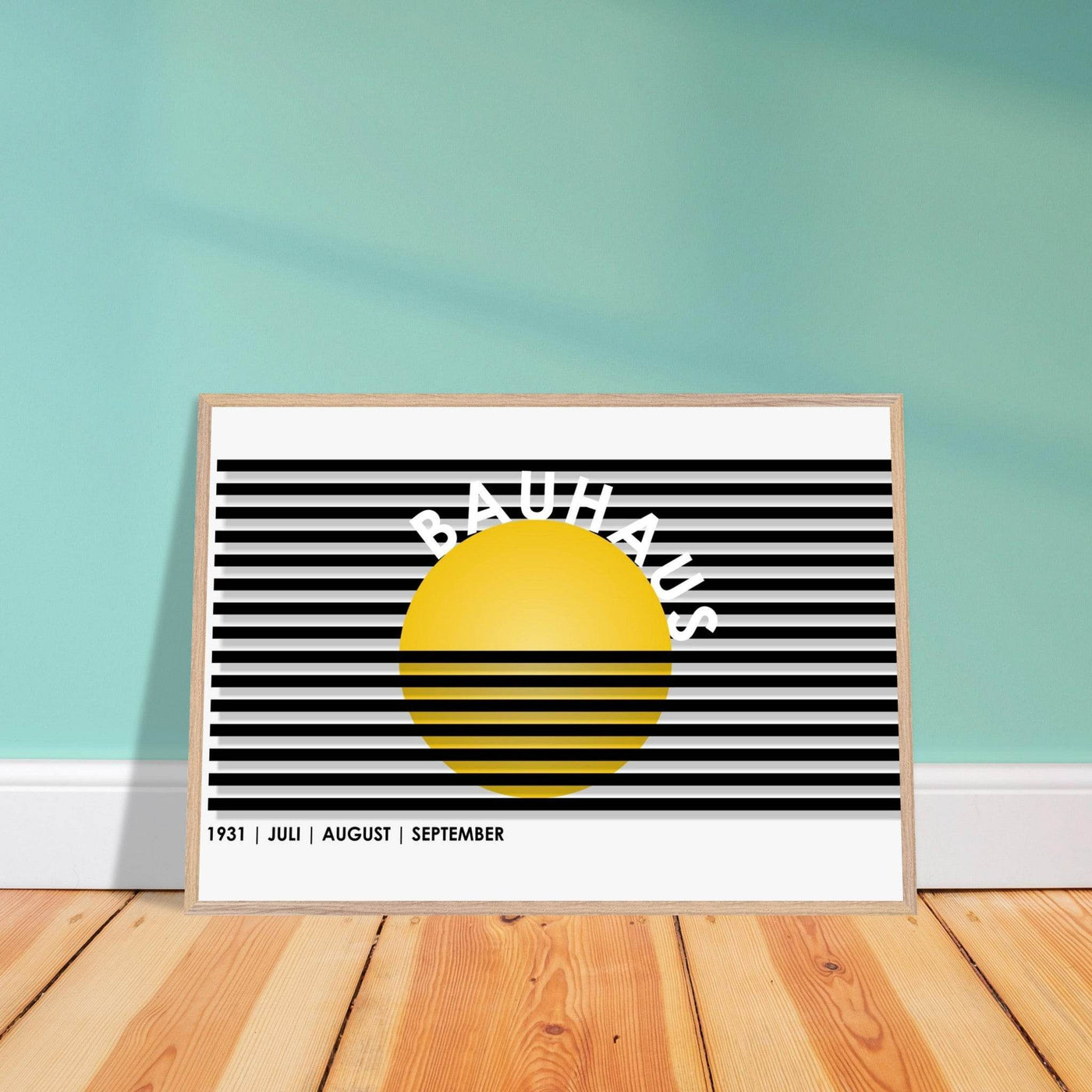 Bauhaus-Style 'The Blue Tunnel' 1931 - Vibrantwalls