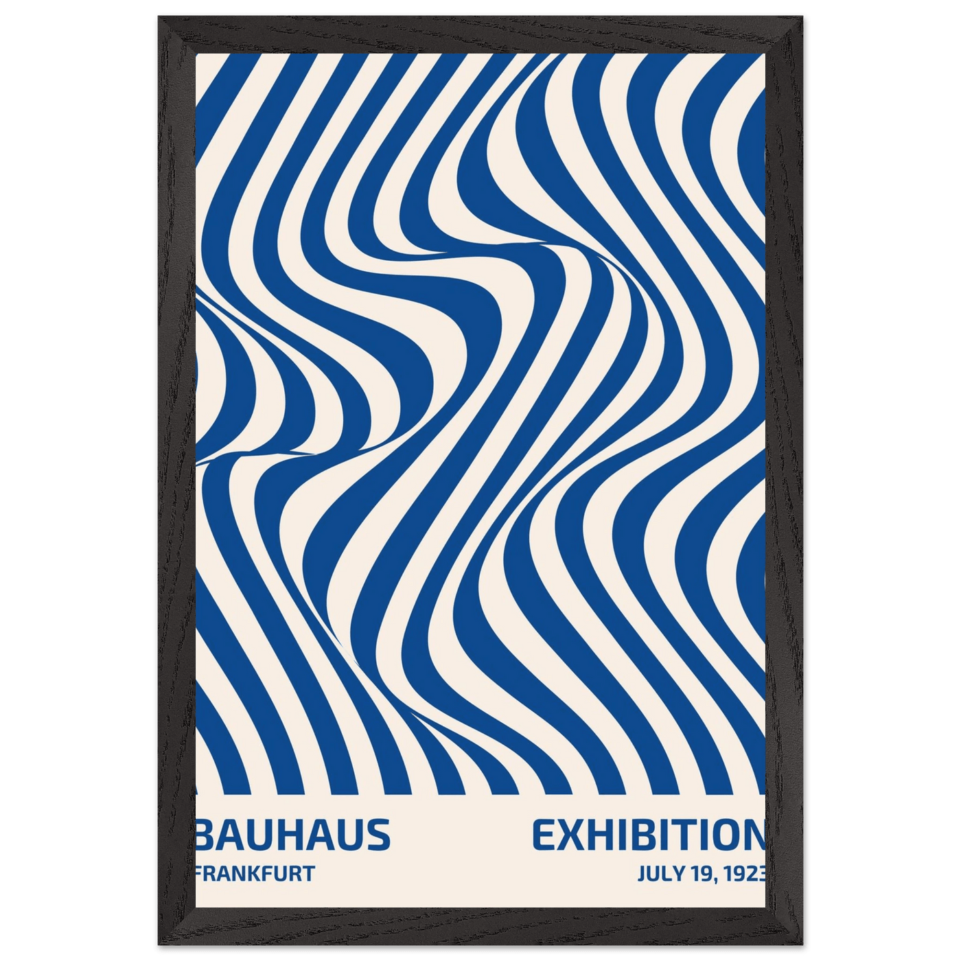 Bauhaus Ausstellung 1923 Op Art Wavy - Vibrantwalls