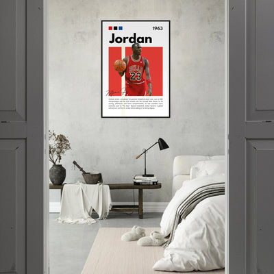 Michael Jordan Air Jordan Bulls Retro Print Vibrantwalls