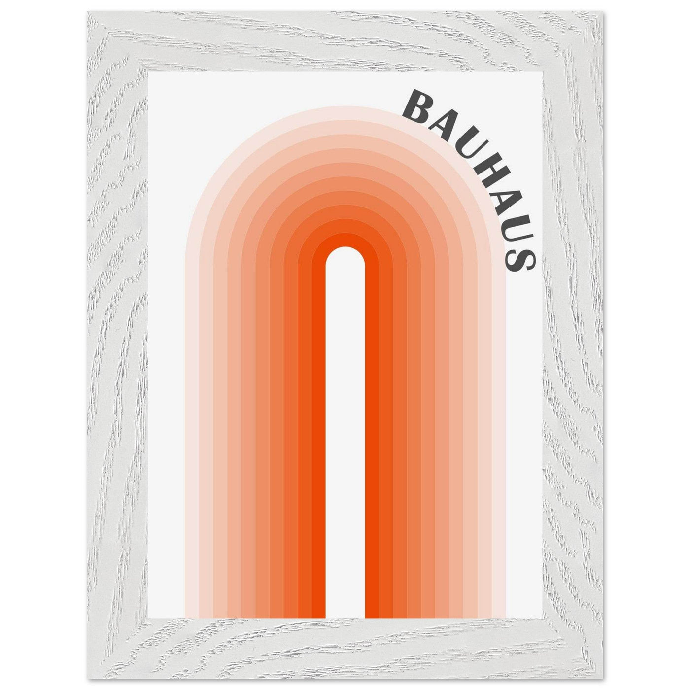 Bauhaus-Style Gradient Arch - Vibrantwalls