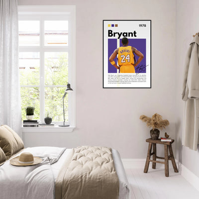 Kobe Bryant Mamba Mentality Lakers Framed Poster Vibrantwalls
