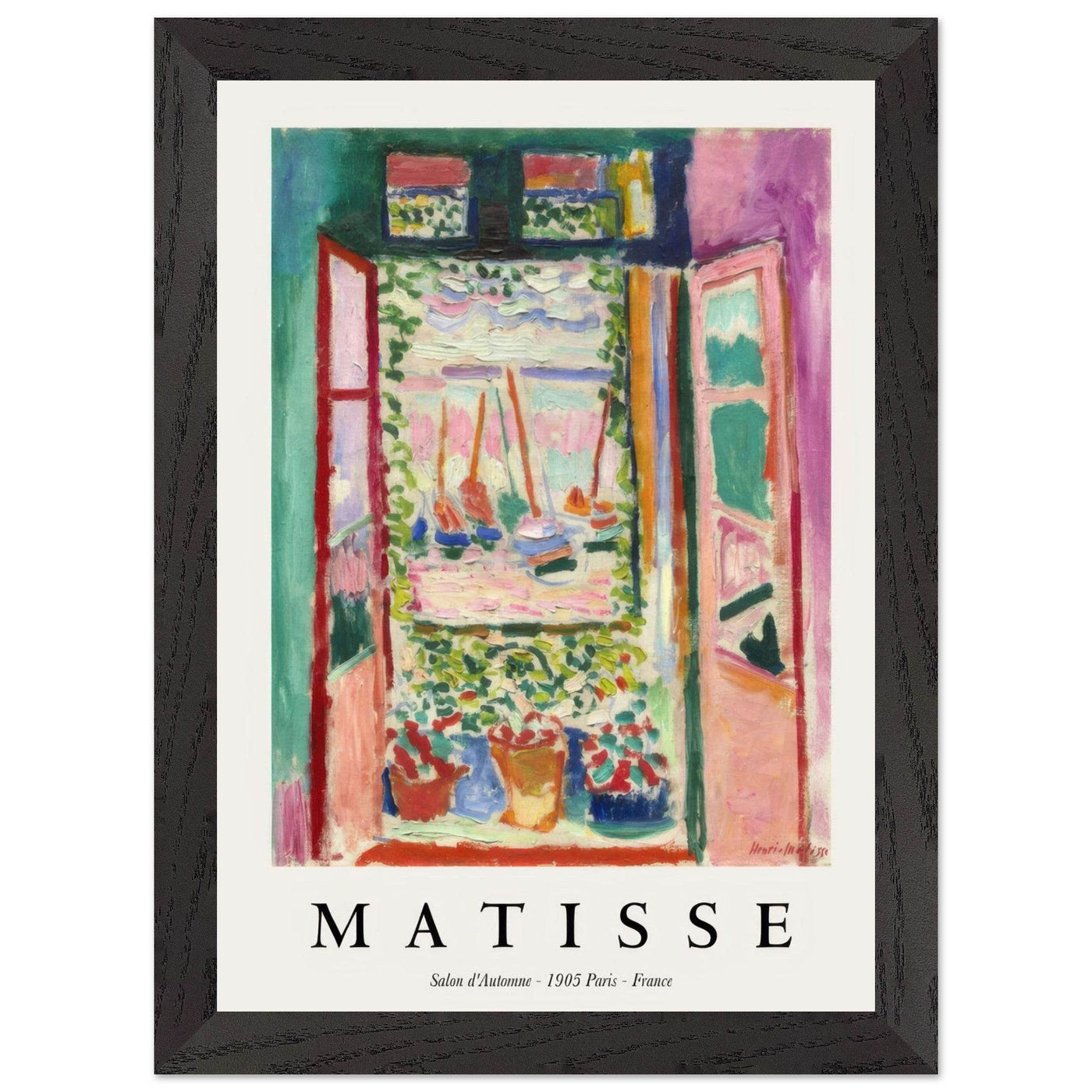 Matisse Open Window Art - Captivating Piece for Modern Decor - Vibrantwalls