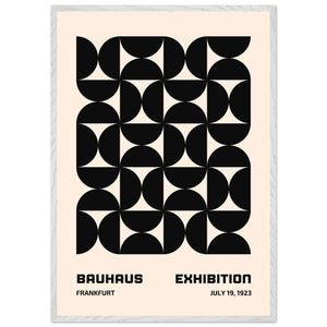 Bauhaus Black & Beige Geometric - Vibrantwalls