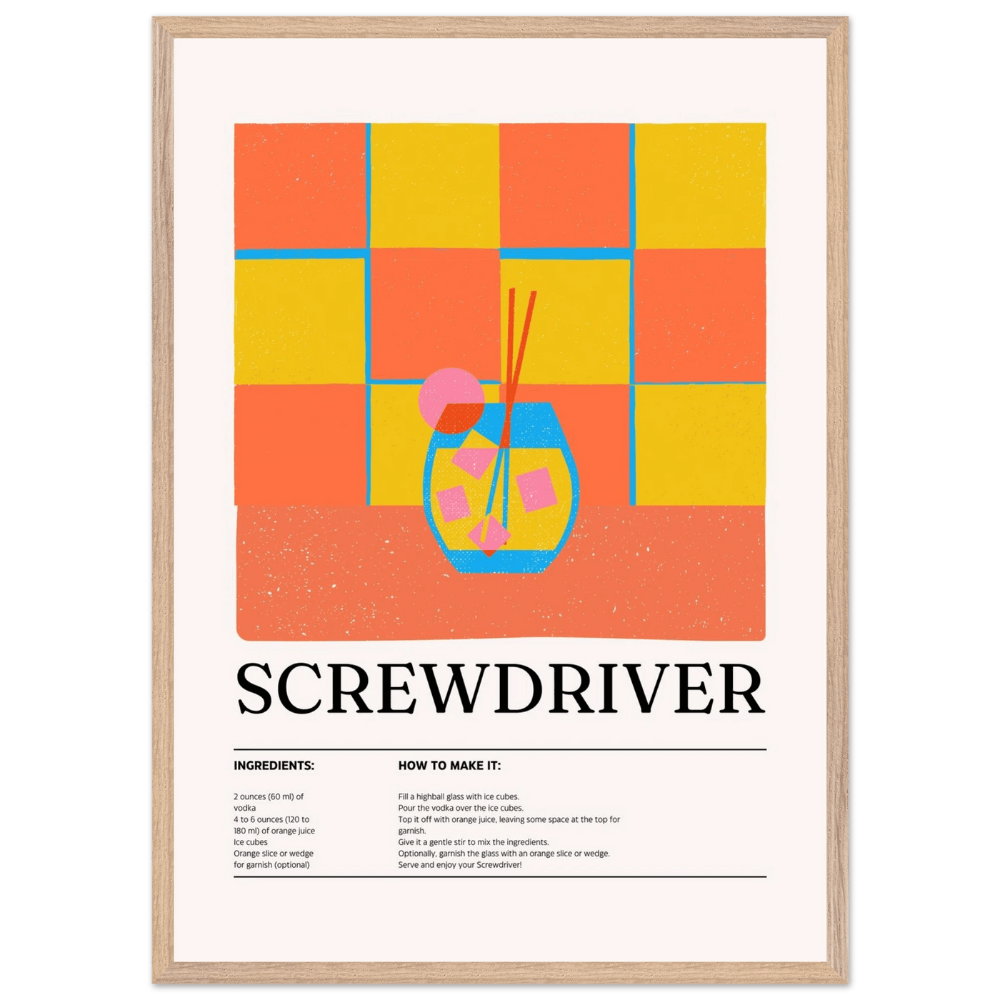 Screwdriver Cocktail Recipe - Vibrantwalls