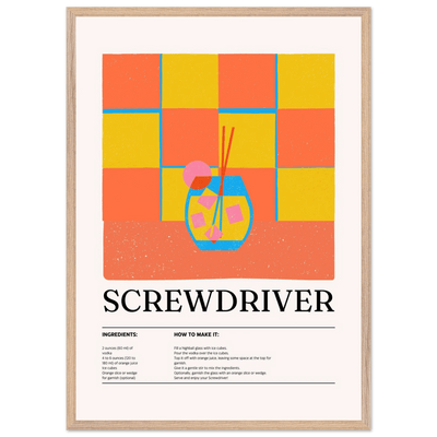 Screwdriver Cocktail Recipe - Vibrantwalls