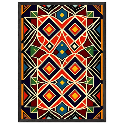 Abstract Geometric Wall Decor - Unique Boho Art for Contemporary Spaces - Vibrantwalls