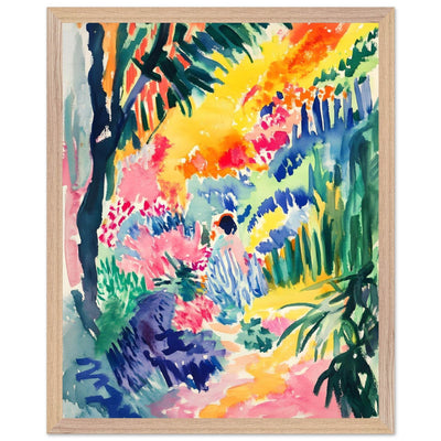 Vibrant Abstract Garden Henri Matisse - Vibrantwalls