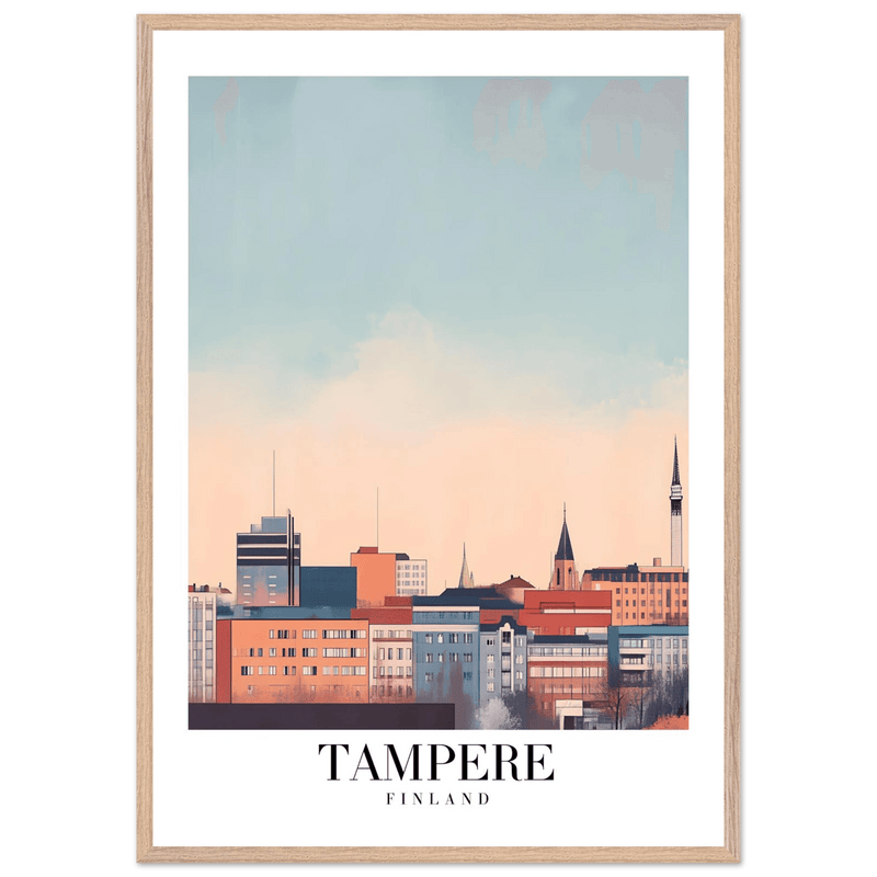 Tampere Finland Wall Art - Vibrantwalls