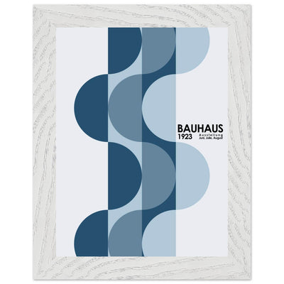 Bauhaus-Style The Blue Design - Vibrantwalls