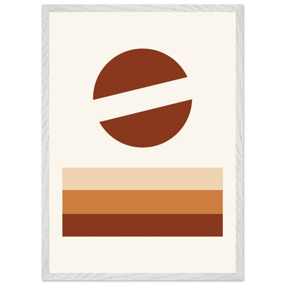 Abstract Desert Landscape Earthy Tones - Vibrantwalls