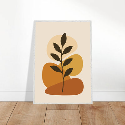 Modern Abstract Plant - Vibrantwalls