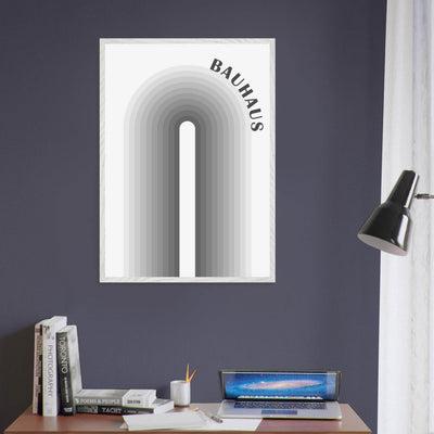 Bauhaus-Style Gradient Arch - Vibrantwalls