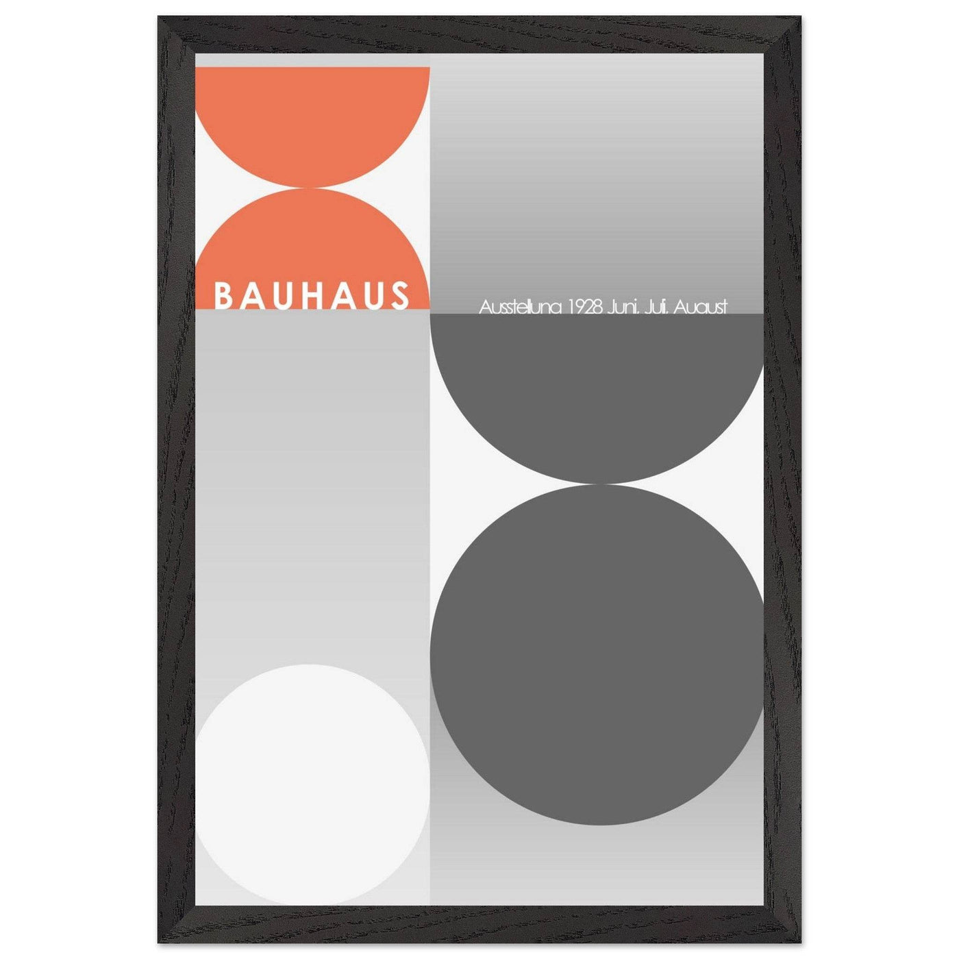 Bauhaus-Style Abstract Geometric - Vibrantwalls