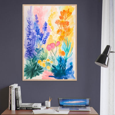Abstract Floral Garden Matisse - Vibrantwalls