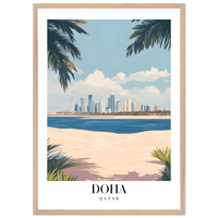Doha Qatar Wall Art - Vibrantwalls