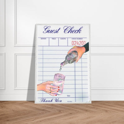Retro Bar Cocktail Print - Vibrantwalls