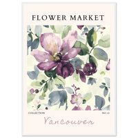 Vancouver Flower Wall Art - Vibrantwalls
