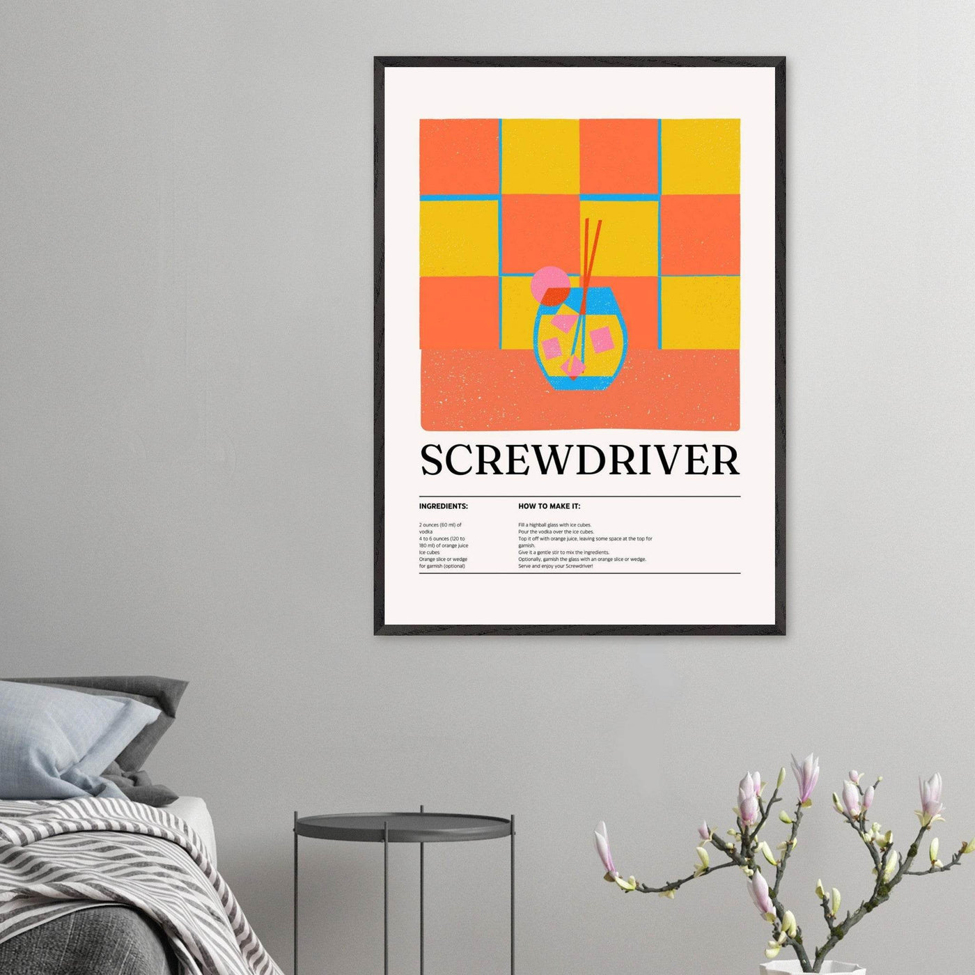 Screwdriver Cocktail Recipe - Vibrantwalls