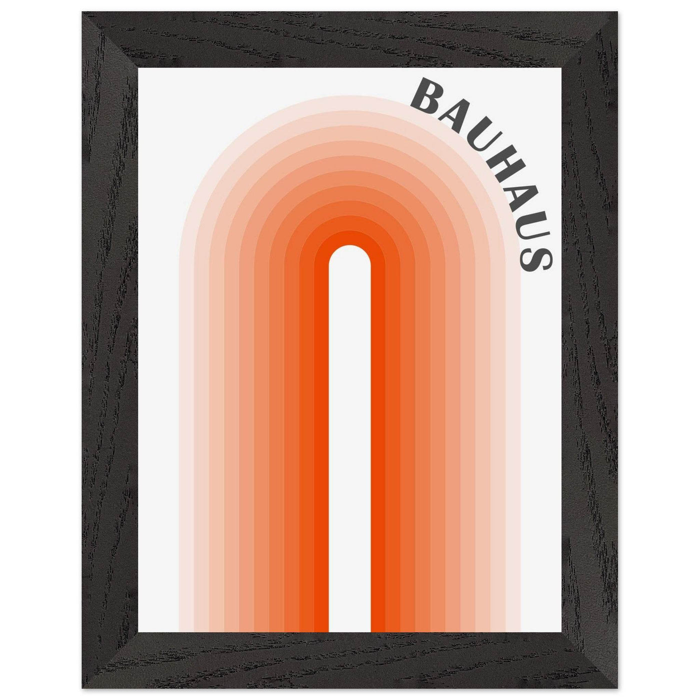 Bauhaus-Style Gradient Arch - Vibrantwalls
