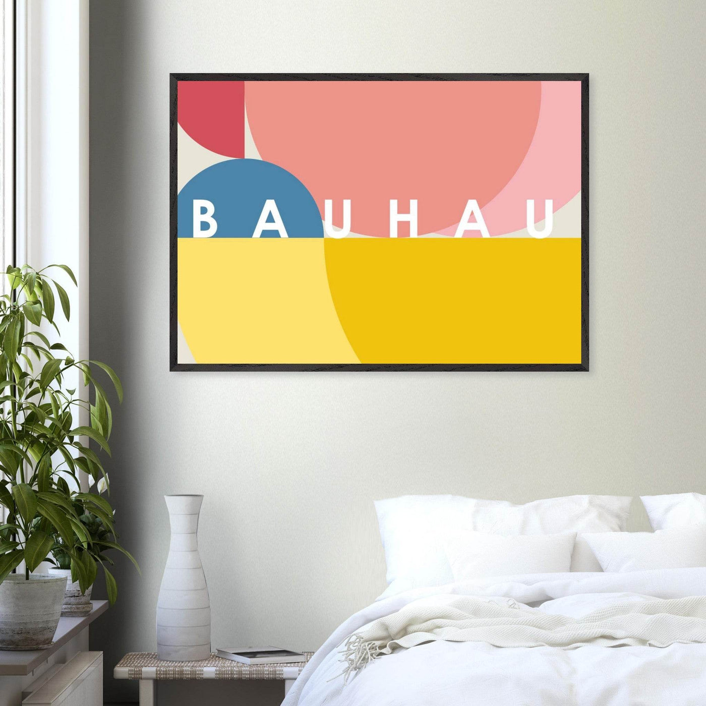 Bauhaus-Style 'The Blue Tunnel' - Vibrantwalls