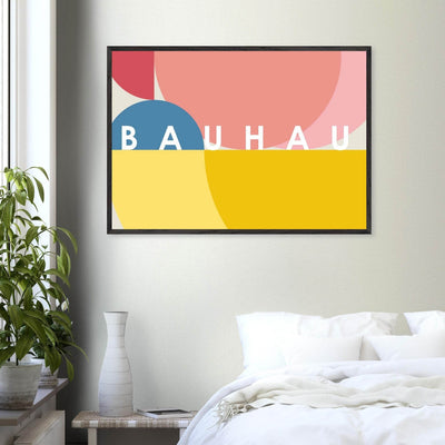 Bauhaus-Style 'The Blue Tunnel' - Vibrantwalls