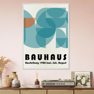 Bauhaus-Style The Blue Tunnel - Vibrantwalls