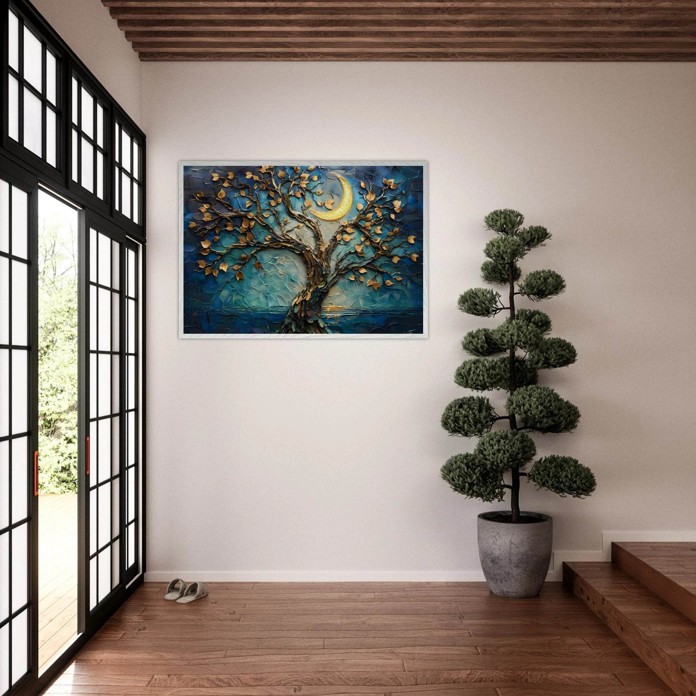 Tree of Life Moon Oil - Enchanting Blend of Nature and Spirit - Vibrantwalls