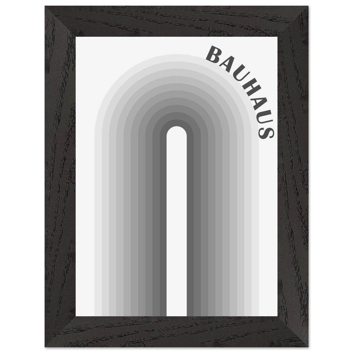 Bauhaus-Style Gradient Arch - Vibrantwalls