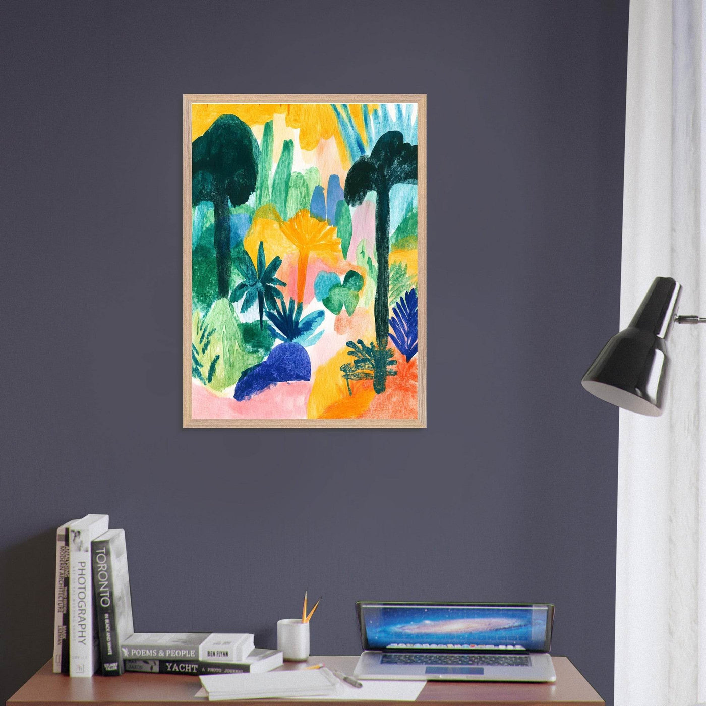 Abstract Tropical - Vibrantwalls