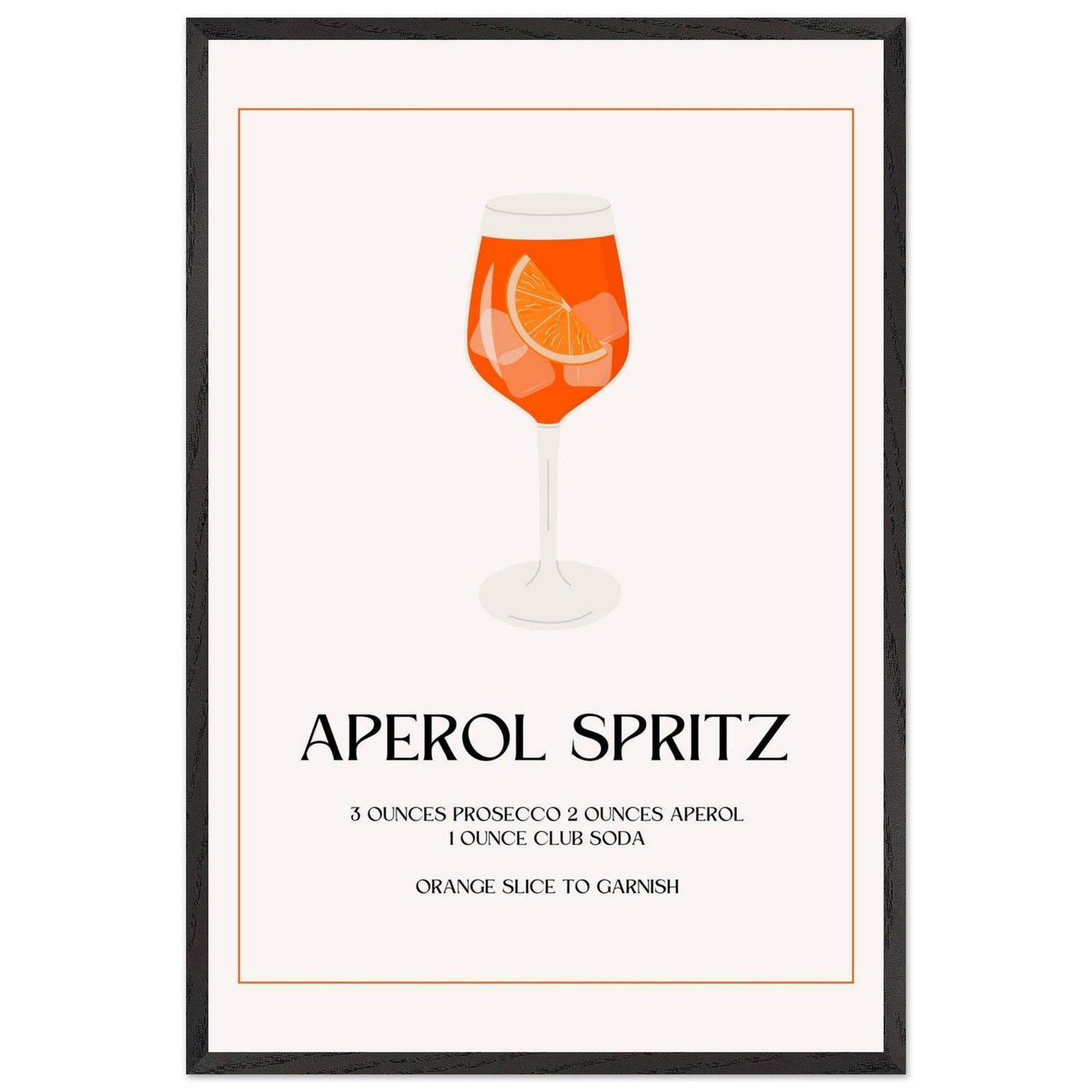 Aperol Spritz Cocktail Recipe Italian Summer Drink - Vibrantwalls