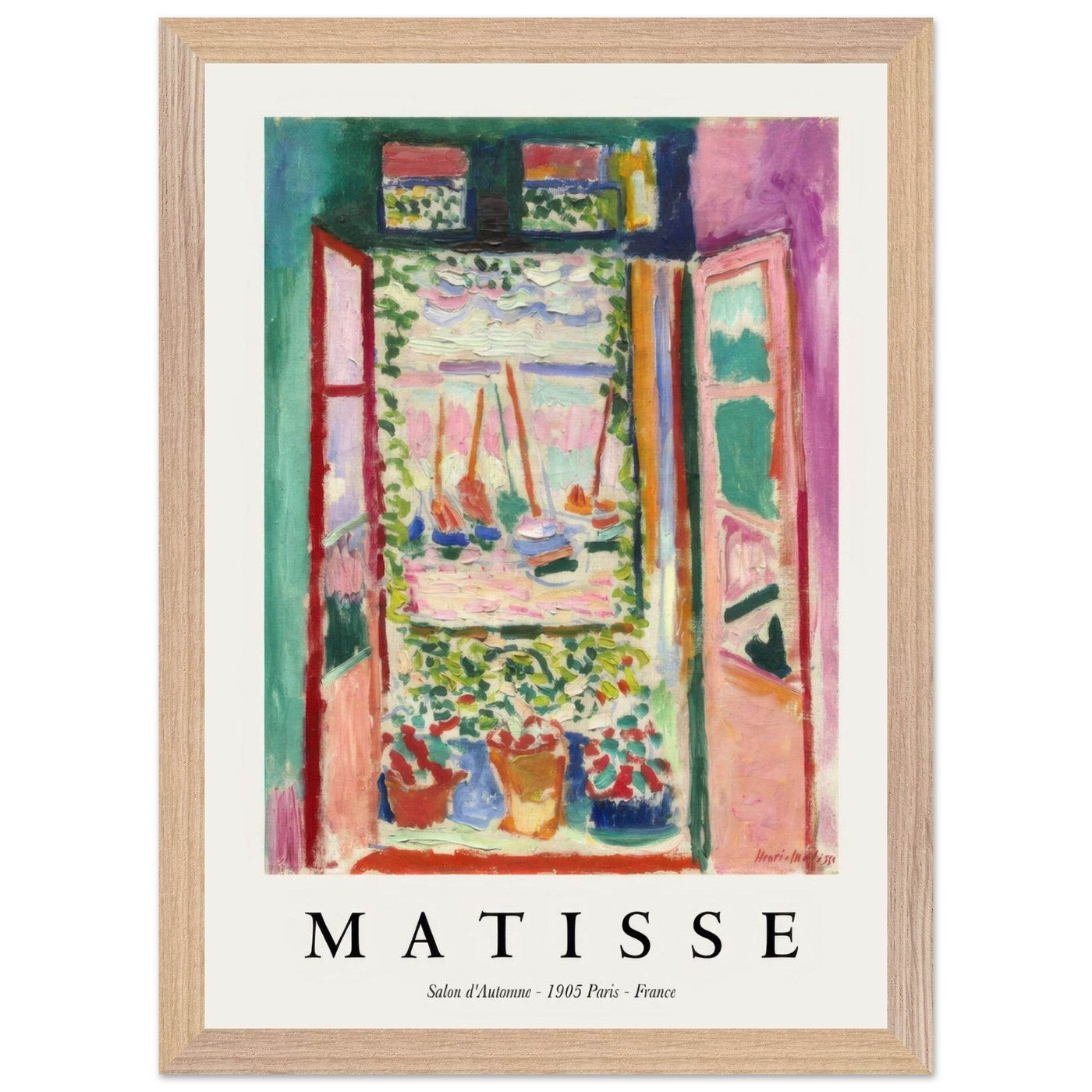 Matisse Open Window Art - Captivating Piece for Modern Decor - Vibrantwalls