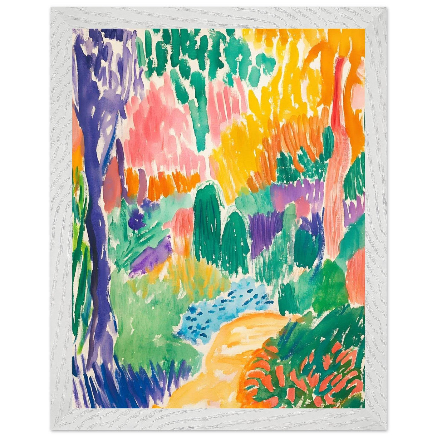 Henri Matisse Abstract Garden Scene - Vibrantwalls