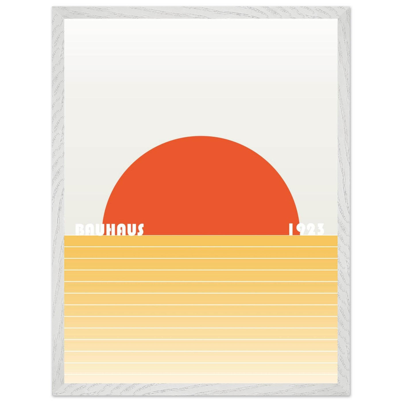 Bauhaus Sunset Abstraction - Vibrantwalls