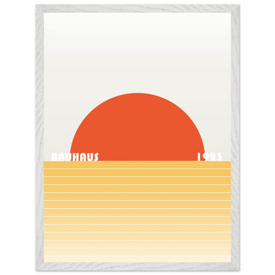 Bauhaus Sunset Abstraction - Vibrantwalls