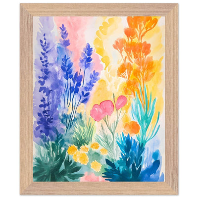 Abstract Floral Garden Matisse - Vibrantwalls