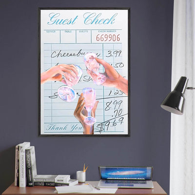 Vibrant Cocktail 'Guest Check' - Vibrantwalls