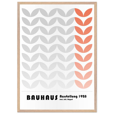 Bauhaus-Style Organic Leaves - Vibrantwalls