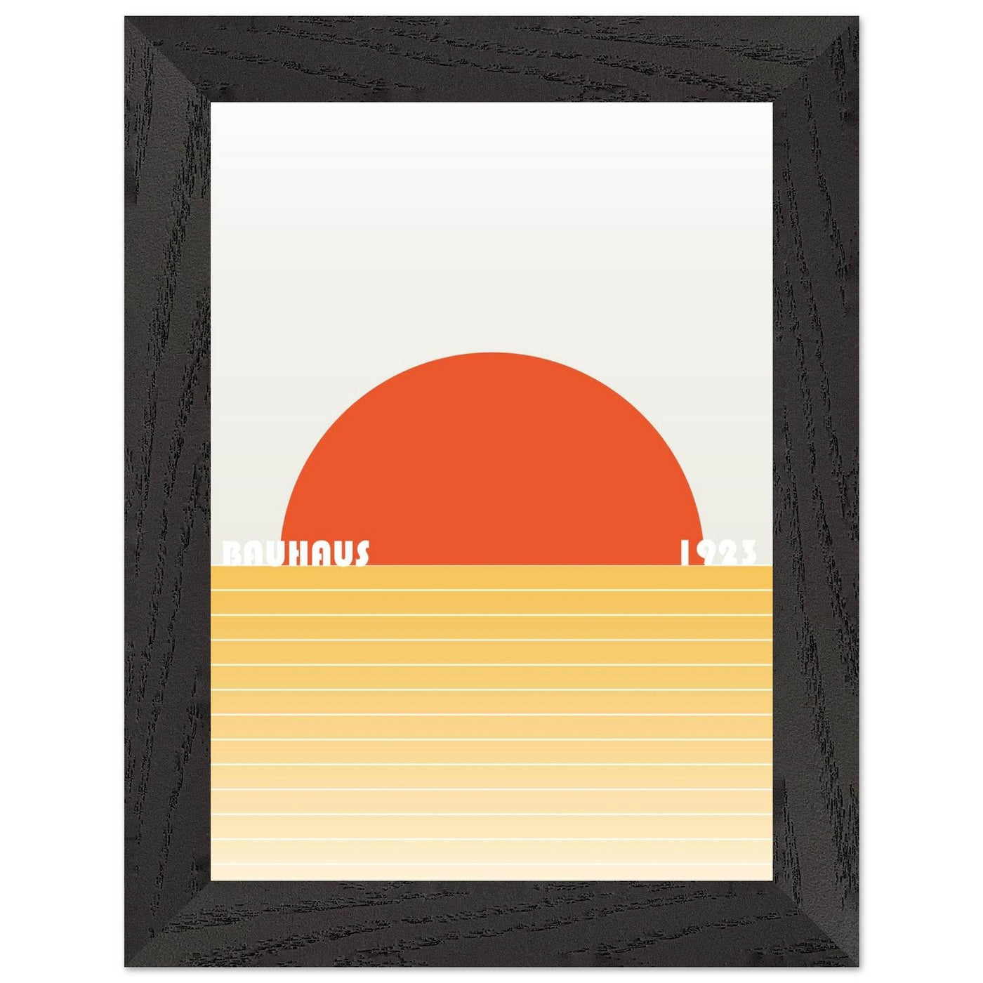 Bauhaus Sunset Abstraction - Vibrantwalls