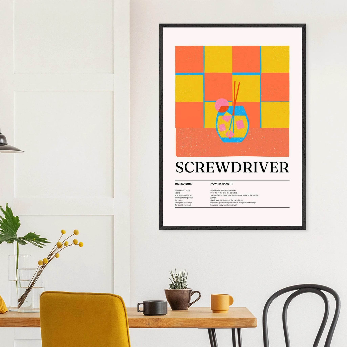 Screwdriver Cocktail Recipe - Vibrantwalls