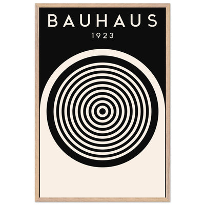 Bauhaus Black & Cream - Vibrantwalls