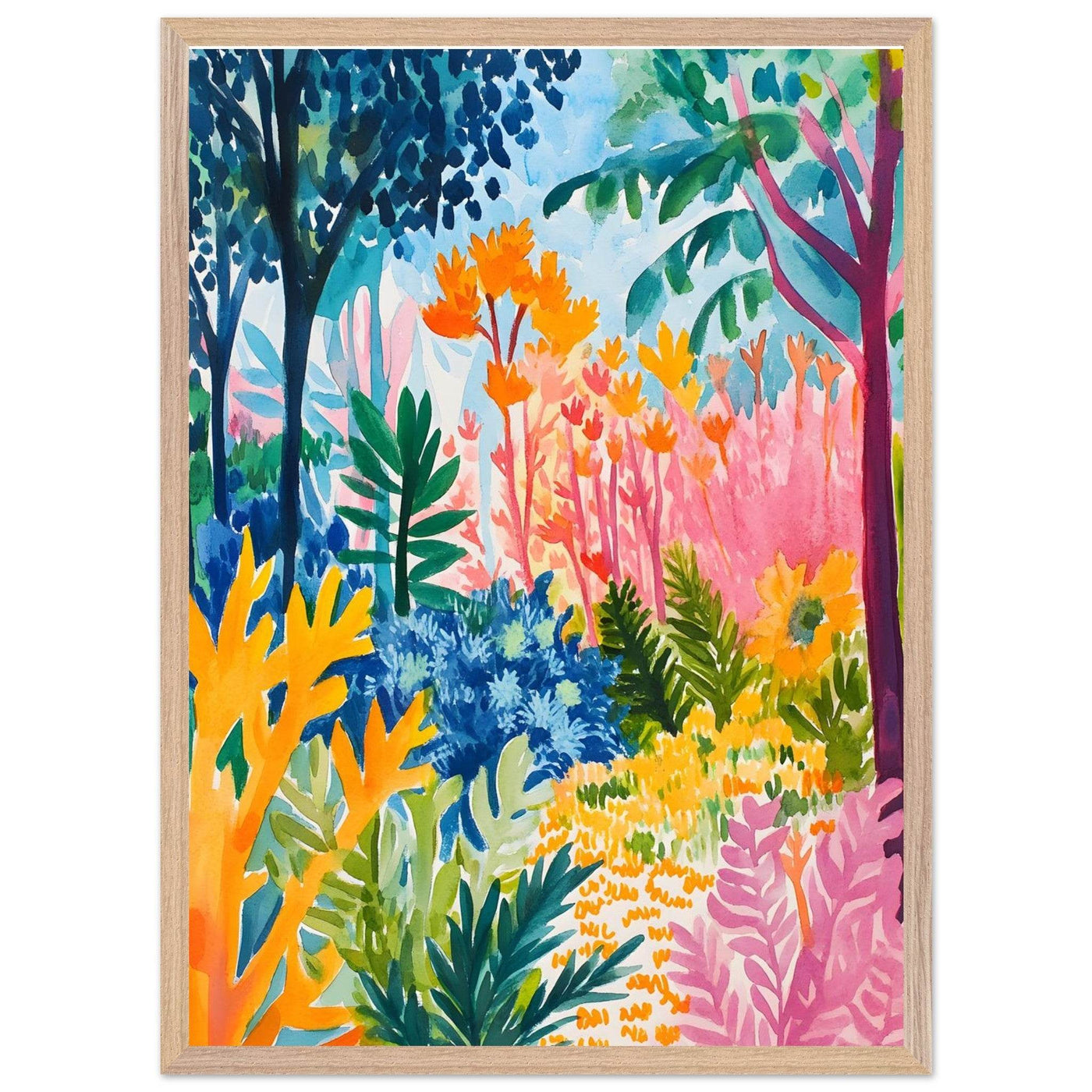 Vibrant Matisse Tropical Dreamscape - Vibrantwalls