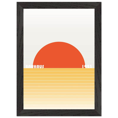 Bauhaus Sunset Abstraction - Vibrantwalls