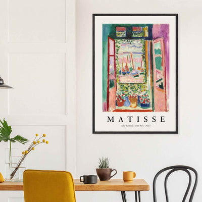 Matisse Open Window Art - Captivating Piece for Modern Decor - Vibrantwalls