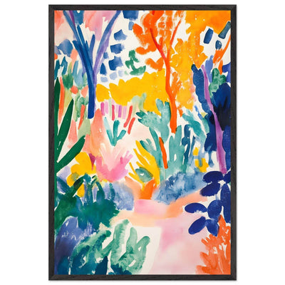 Vibrant Abstract Garden - Vibrantwalls