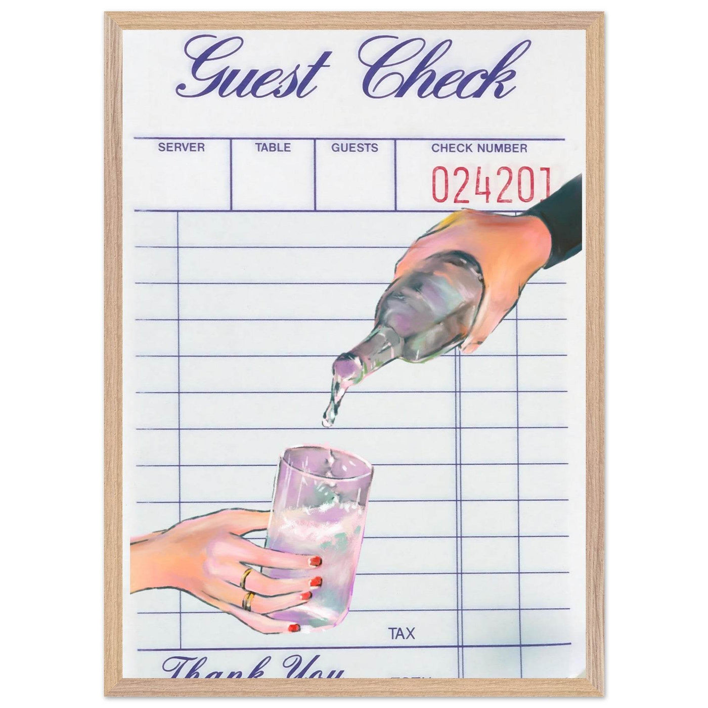 Retro Bar Cocktail Print - Vibrantwalls