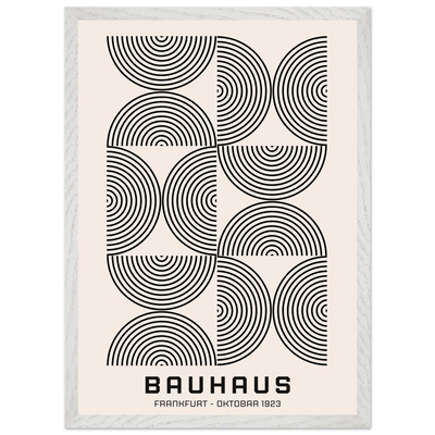 Bauhaus Black & Beige - Vibrantwalls