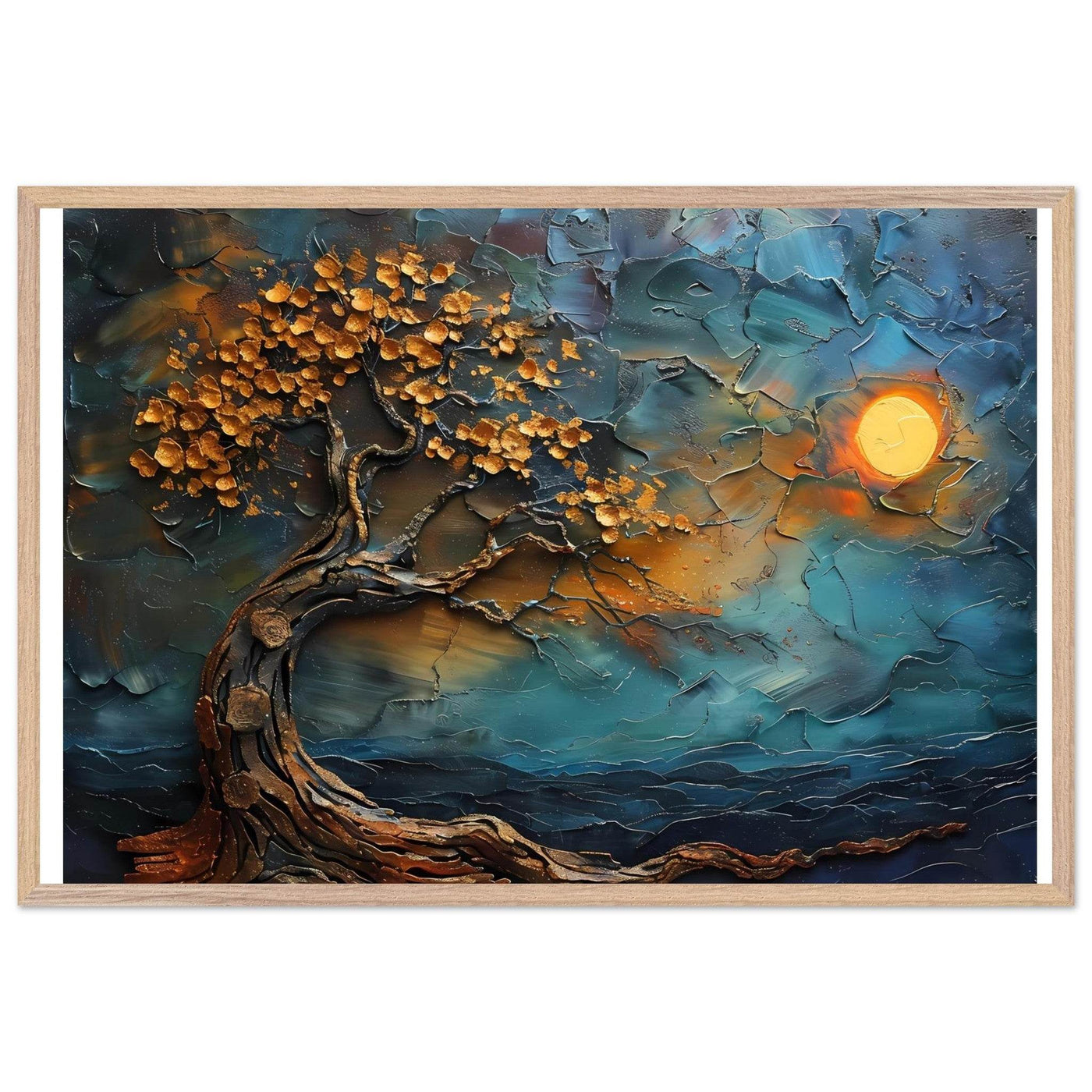 Golden Tree of Life - Vibrantwalls