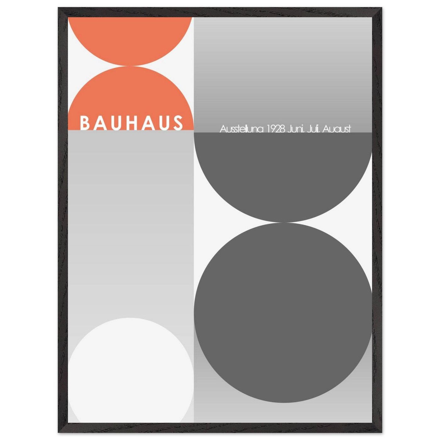 Bauhaus-Style Abstract Geometric - Vibrantwalls