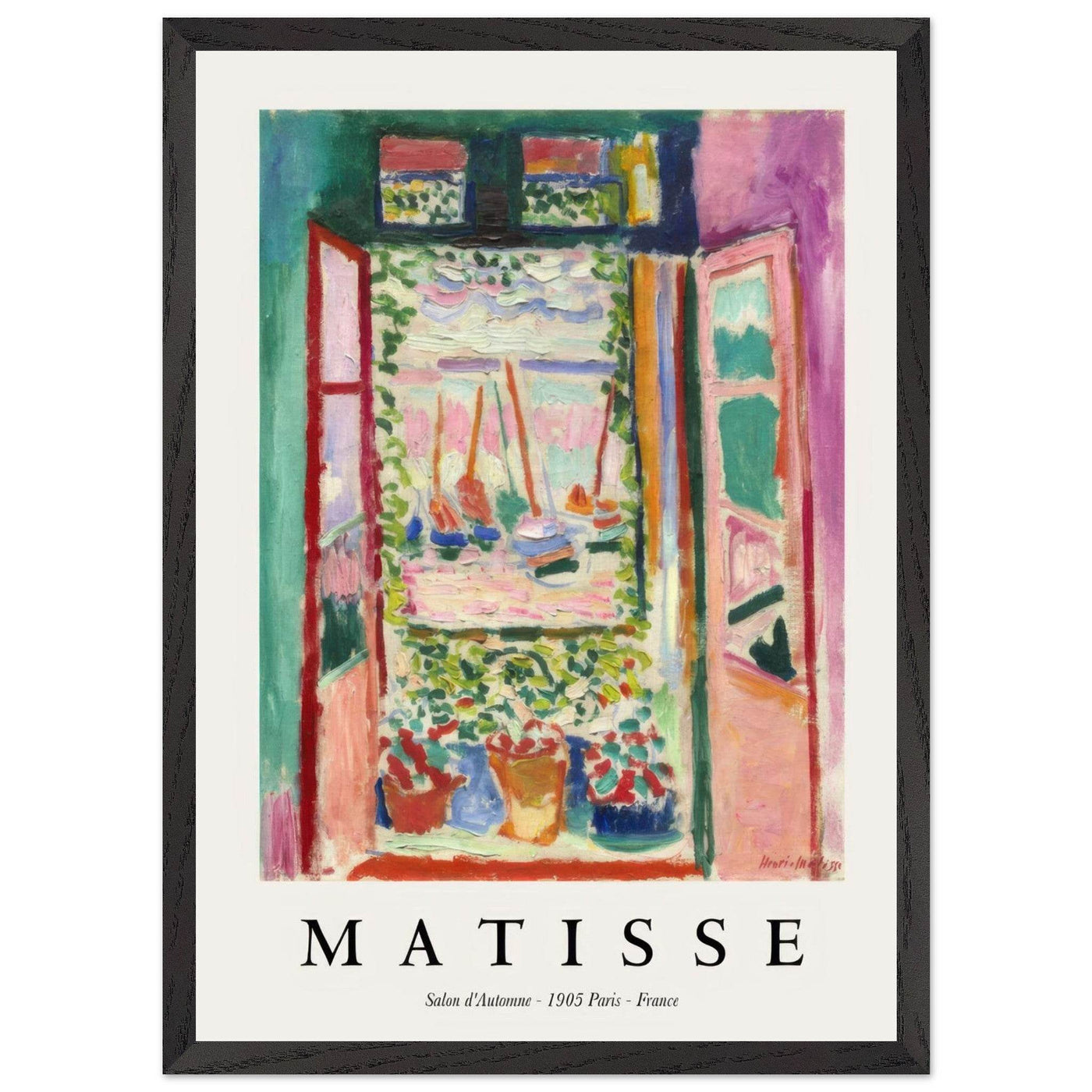 Matisse Open Window Art - Captivating Piece for Modern Decor - Vibrantwalls